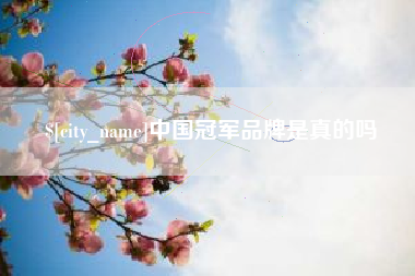 长沙中国冠军品牌是真的吗