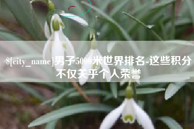 长沙男子5000米世界排名-这些积分不仅关乎个人荣誉