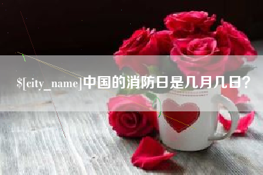 长沙中国的消防日是几月几日？