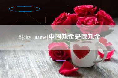 长沙中国九金是哪九金