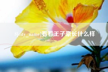 长沙看看王子豪长什么样