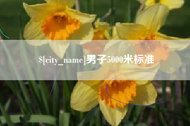 长沙男子5000米标准