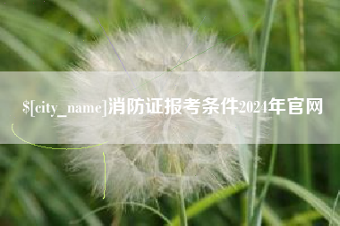 长沙消防证报考条件2024年官网