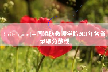 长沙中国消防救援学院2021年各省录取分数线