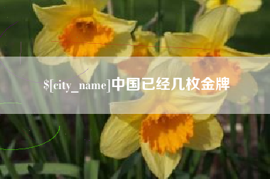 长沙中国已经几枚金牌