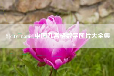 长沙中国九宫格数字图片大全集