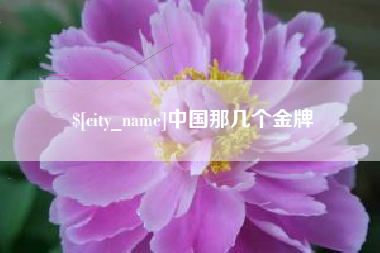 长沙中国那几个金牌