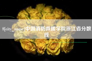 长沙中国消防救援学院浙江省分数线