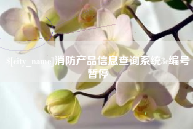 长沙消防产品信息查询系统3c编号暂停