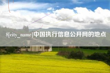 长沙中国执行信息公开网的地点