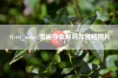 长沙奥运夺金时刻九宫格图片